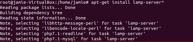 apt-get install lamp-server^